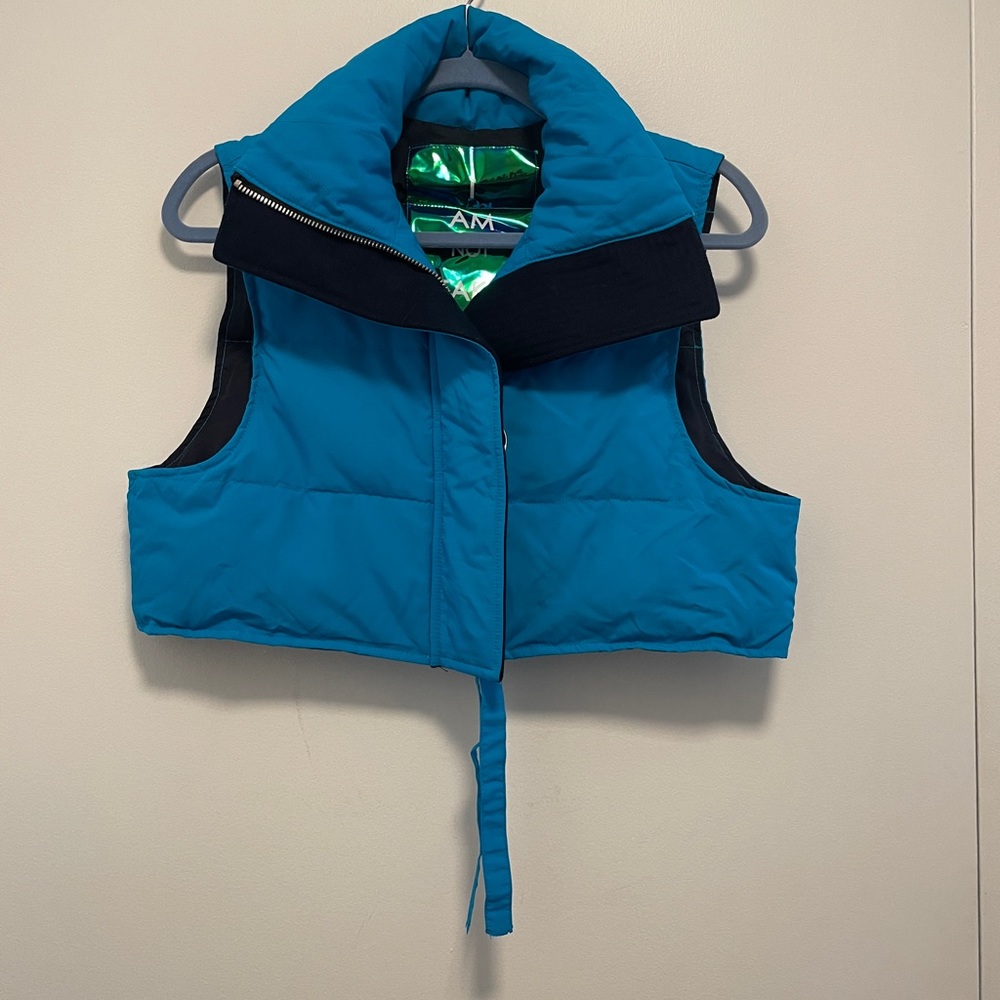 Puffer Cropped Jacket - image 1